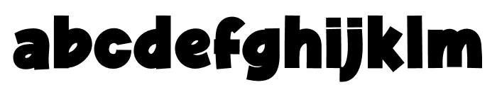 WAGHU Bold Font LOWERCASE