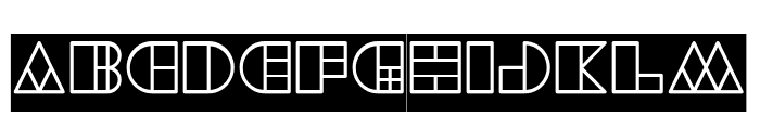 WAREHOUSE PROJECT-Inverse Font UPPERCASE