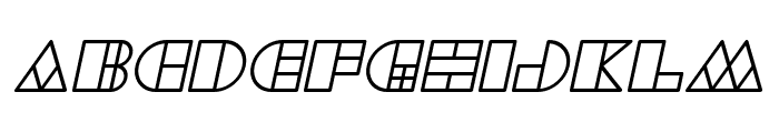 WAREHOUSE PROJECT Italic Font UPPERCASE