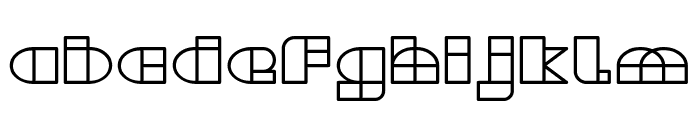 WAREHOUSE PROJECT Font LOWERCASE