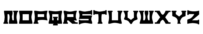 WATHERS Font UPPERCASE