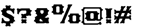 WArdANCE3BOOK Font OTHER CHARS
