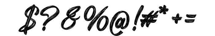WDUT-Handwritten Font OTHER CHARS