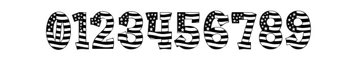 WE LOVE USA Font OTHER CHARS