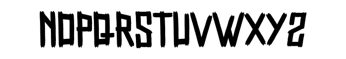 WEGHOSTT Font LOWERCASE