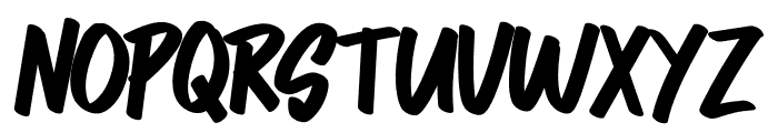 WESHOCK Font LOWERCASE