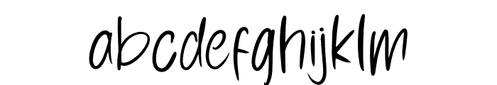 WESMBOH Font LOWERCASE