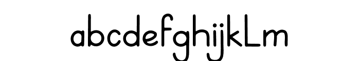 WESONO Font LOWERCASE