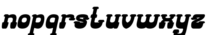 WESTERN CLASSIC Bold Italic Font LOWERCASE