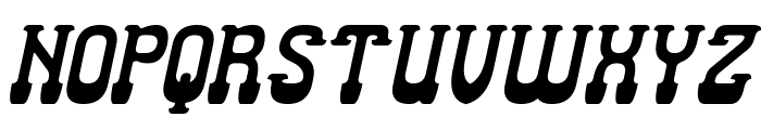 WESTERN CLASSIC Italic Font UPPERCASE