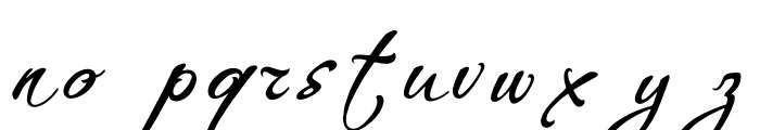 WHISPERS CALLIGRAPHY_essential Font LOWERCASE