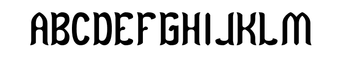 WHITE ANGLE-Light Font UPPERCASE
