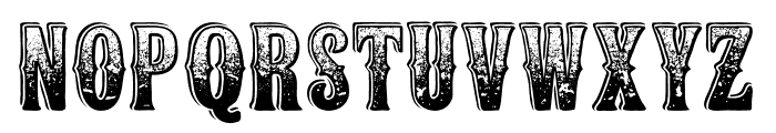 WILDWEST HUNT Font UPPERCASE