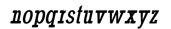 WILLA ITALIC Font LOWERCASE