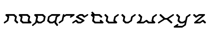 WIRELESS WORLD Italic Font LOWERCASE