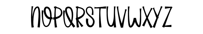 WITCH HALLO Font LOWERCASE