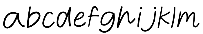 WL Feather Things Font LOWERCASE