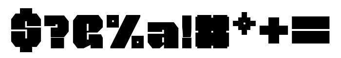 WOLF 200 Regular Font OTHER CHARS
