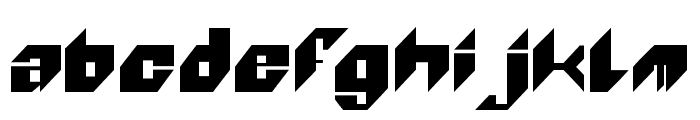 WOLF100-Regular Font LOWERCASE