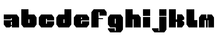WOLF200-Regular Font LOWERCASE