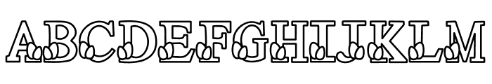 WORLD EGG DAY Font LOWERCASE