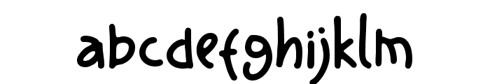 WS Handritn Regular Font LOWERCASE