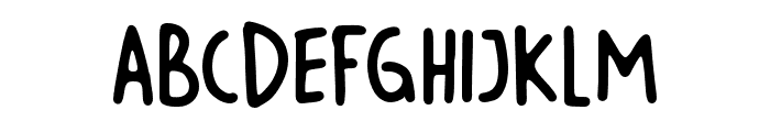 WSHandritn-Regular Font UPPERCASE