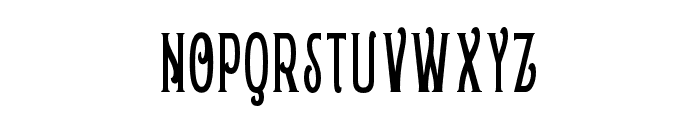 WUB - Aspernatur Condensed Font LOWERCASE