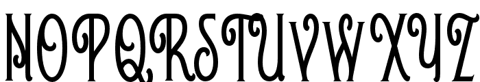 WUB - Aspernatur Normal Font UPPERCASE