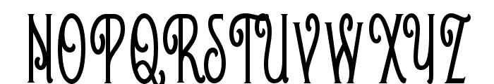 WUB - Aspernatur Semi Condensed Font UPPERCASE