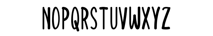 Waanand Font LOWERCASE