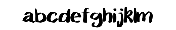 Wachtower-Regular Font LOWERCASE