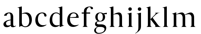 Wacian-regular Font LOWERCASE