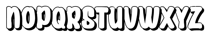 Wafer Trick shadow Font UPPERCASE