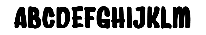 WaferTrickRegular Font UPPERCASE