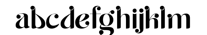 Waffle Mango Font LOWERCASE