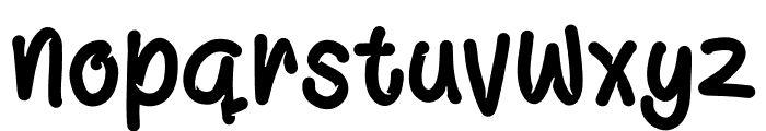 Wagiu Regular Font LOWERCASE