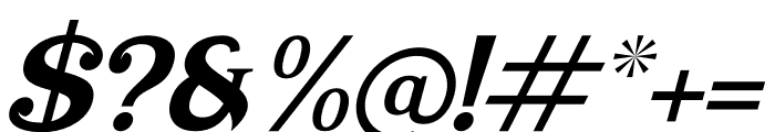 Waildesh Italic Font OTHER CHARS