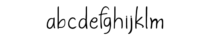 WaldronRegular Font LOWERCASE