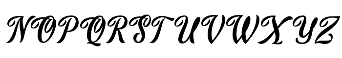 WalkingDistanceMedScript Font UPPERCASE