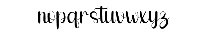 Wall Art Font LOWERCASE