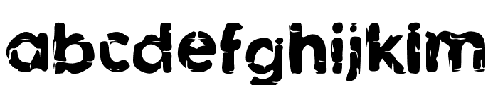 Wallgate Font LOWERCASE