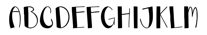 WallpeBefqiar-Regular Font UPPERCASE