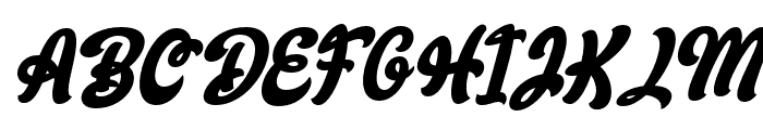 Walt Melody Italic Font UPPERCASE