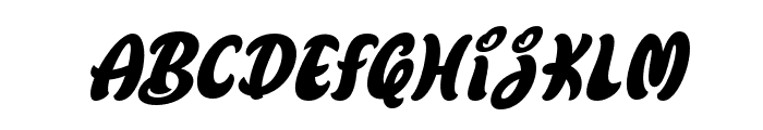 Walt Melody Italic Font LOWERCASE