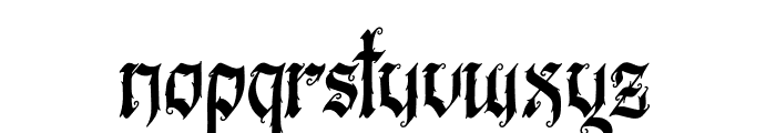 Walter Notailor Font LOWERCASE