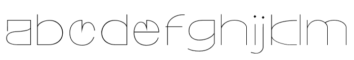 Walting Font Light Regular Font LOWERCASE