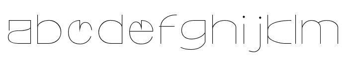 WaltingFont-LightRegular Font LOWERCASE