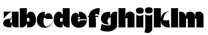 WaltingFont-Regular Font LOWERCASE