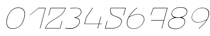 WaltingFont-ThinItalic Font OTHER CHARS